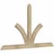 Ekena Millwork Richland Rough Sawn Timber Gable Bracket, Douglas Fir, 72"W x 42"H x 2"D x 4"F, 14/12 Pitch GBW072X42X0204RIC00RDF - alternate 3